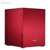 Jonsbo C2 Desktop Mini PC computer Case USB3.0 small chassis  IN Aluminum Alloy Red C2S  HTPC ITX  High Quilty